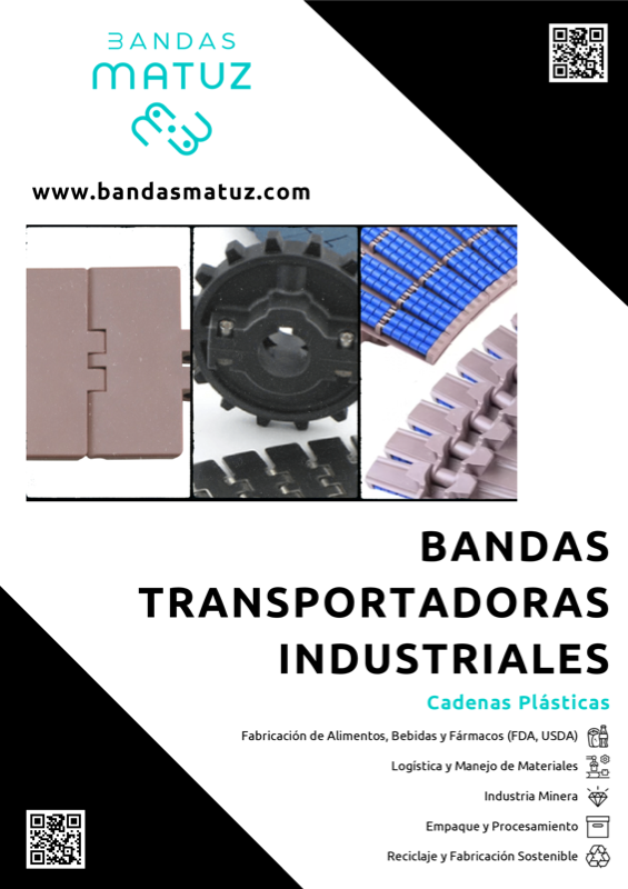 Catalogo cadenas plasticas y metalicas