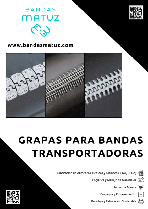 Catalogo grapas para bandas transportadoras