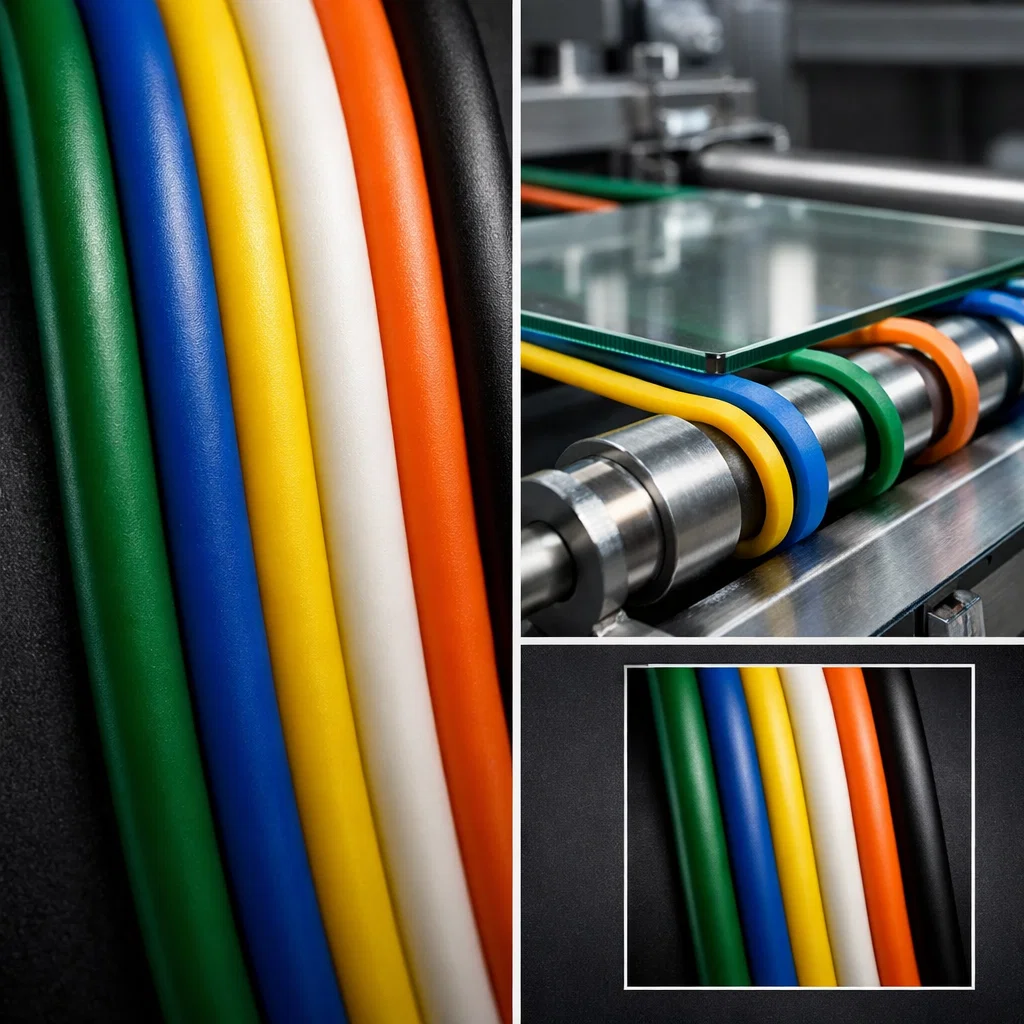 Bandas redondas de poliuretano para transmisión