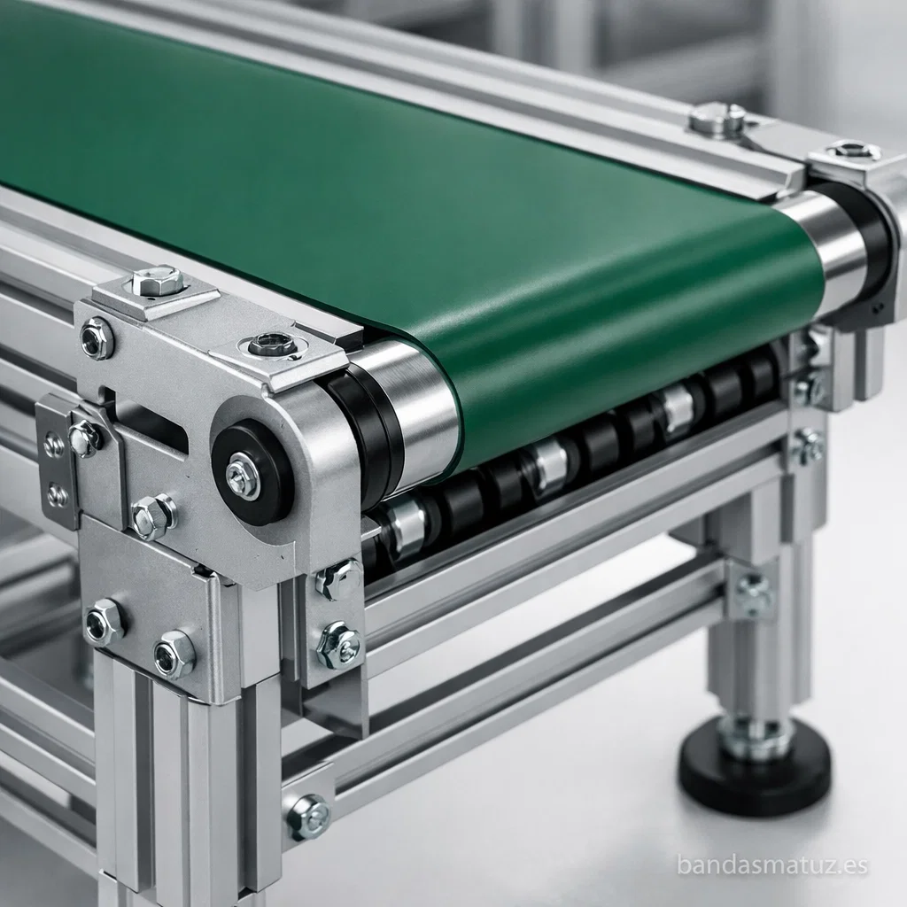 ¿Qué es un transportador de aluminio?