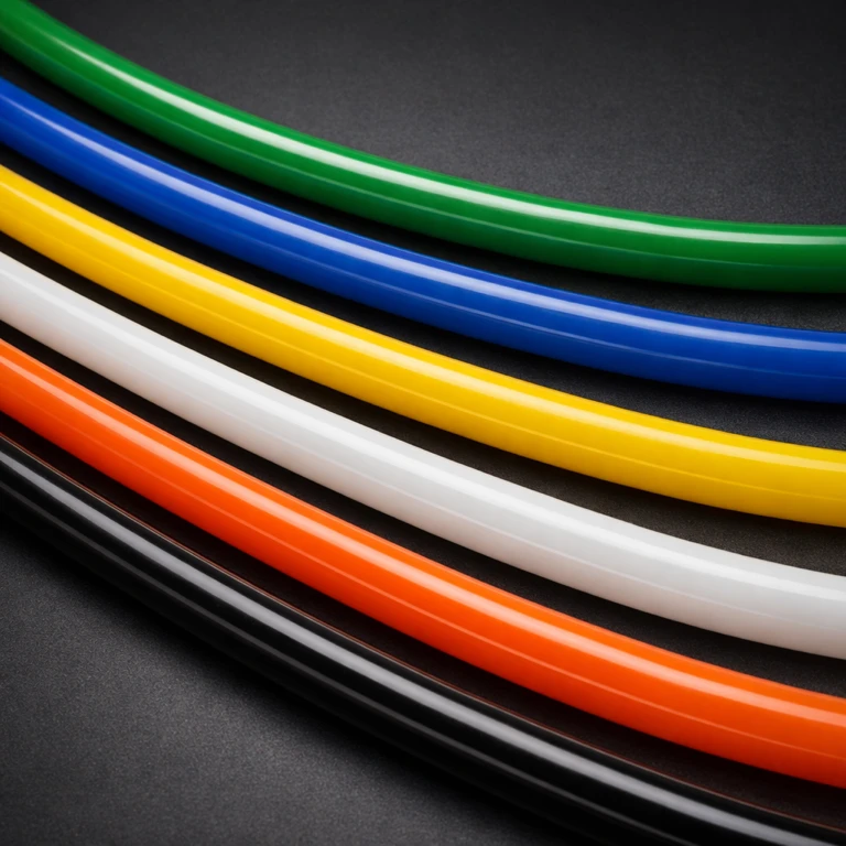 Cordón redondo en línea